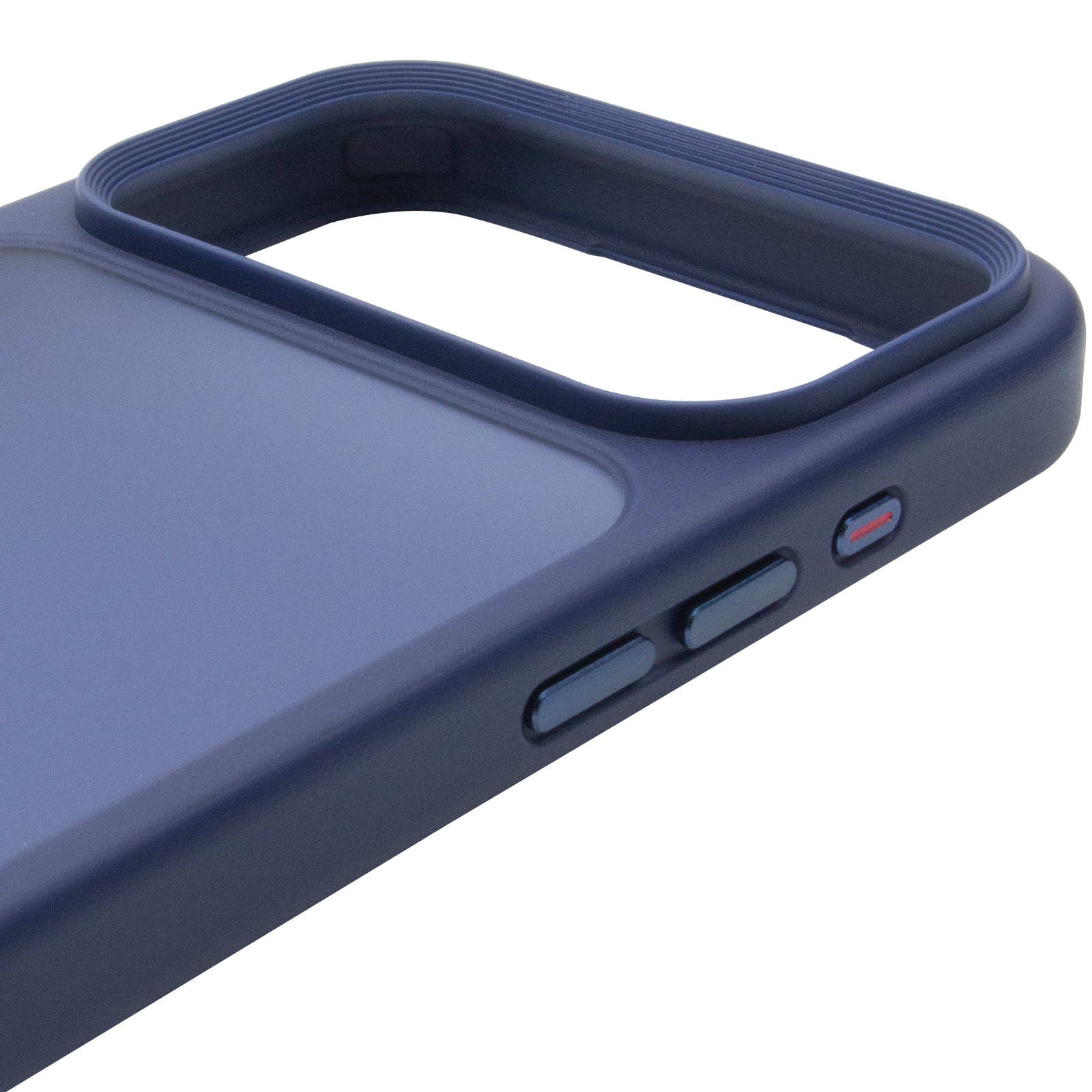 TPU+PC чохол Metal Buttons для Apple iPhone 17 Pro (6.3"), Синій / Navy Blue 3, TPU+PC, купити оптом з доставкою