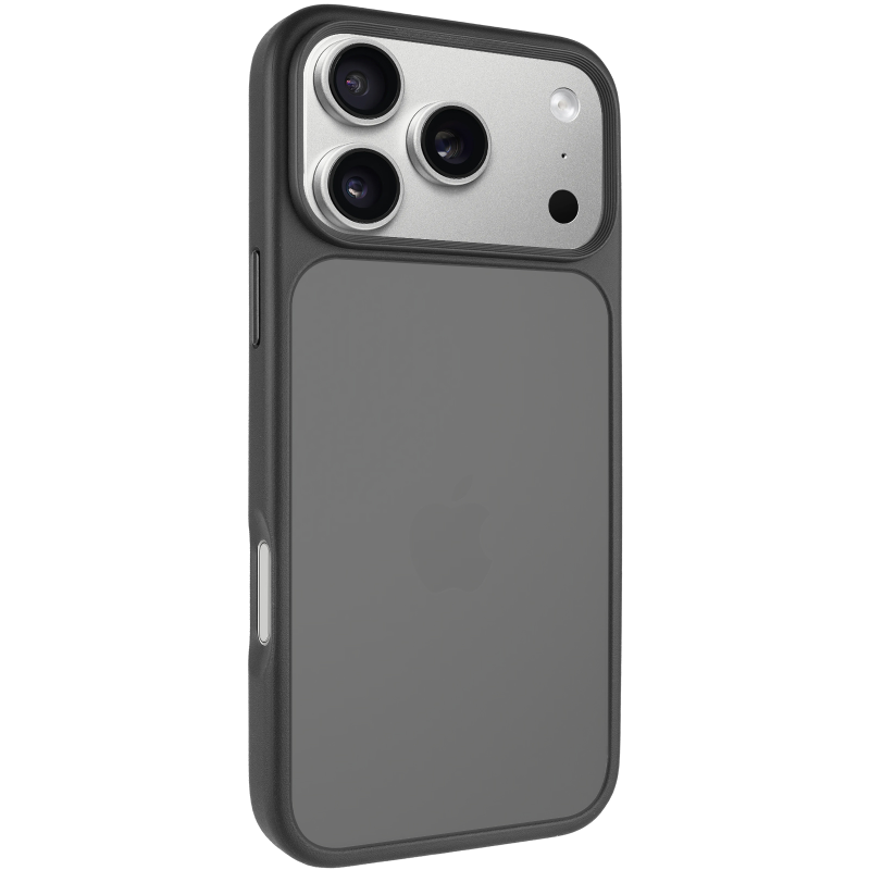 Уцінка TPU+PC чохол Metal Buttons для Apple iPhone 18 Pro Max / 17 Pro Max (6.9"), Пошкоджена упаковка / Чорний / Black, TPU+PC, купити оптом з доставкою