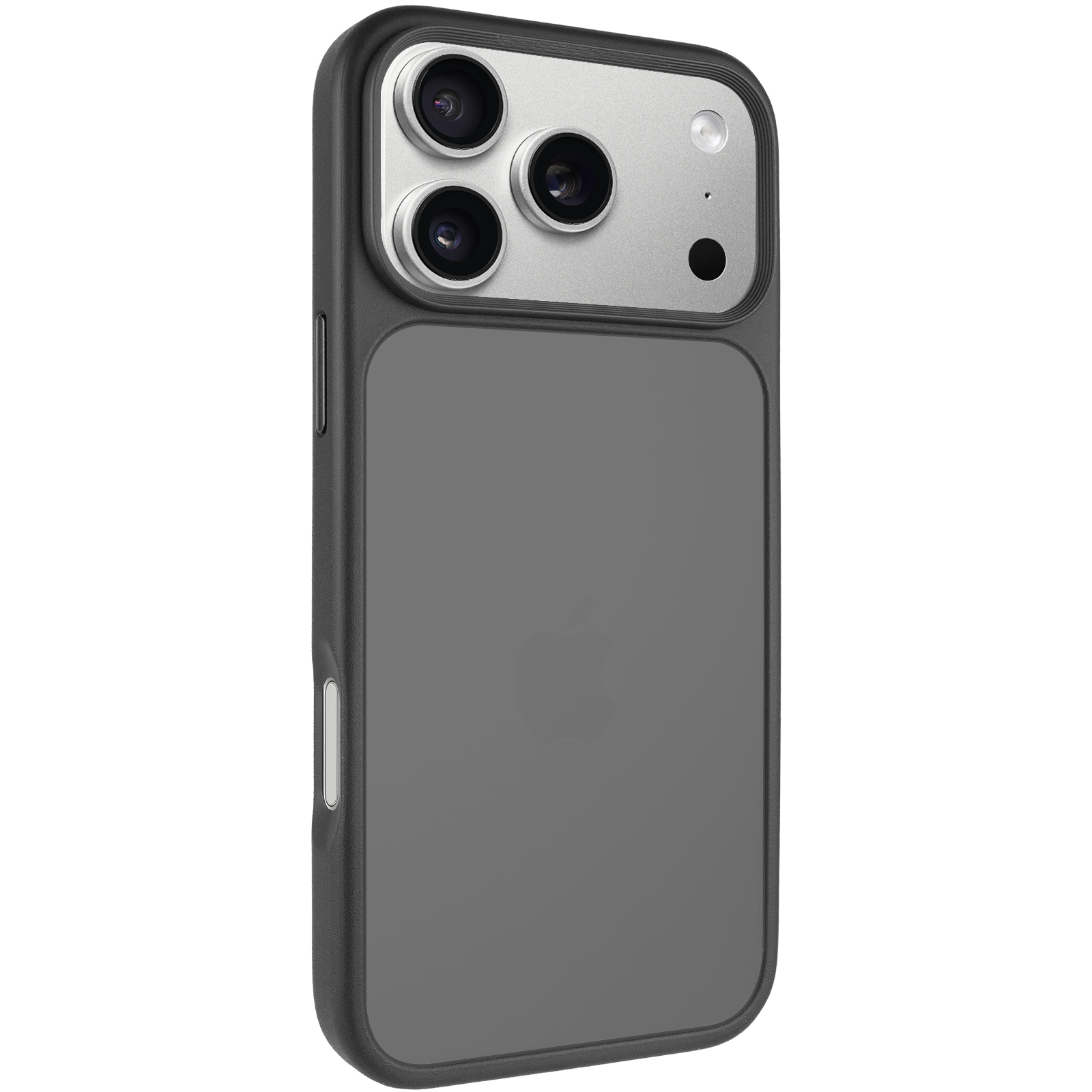 Уцінка TPU+PC чохол Metal Buttons для Apple iPhone 18 Pro Max / 17 Pro Max (6.9"), Пошкоджена упаковка / Чорний / Black, TPU+PC, купити оптом з доставкою