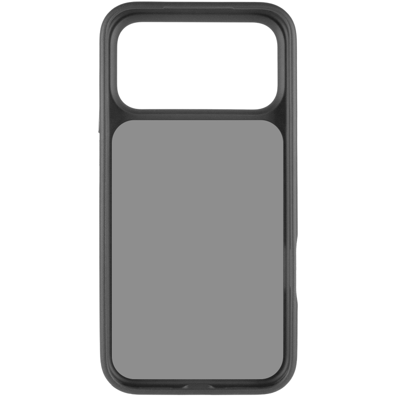 Уцінка TPU+PC чохол Metal Buttons для Apple iPhone 18 Pro Max / 17 Pro Max (6.9"), Пошкоджена упаковка / Чорний / Black 2, TPU+PC, купити оптом з доставкою