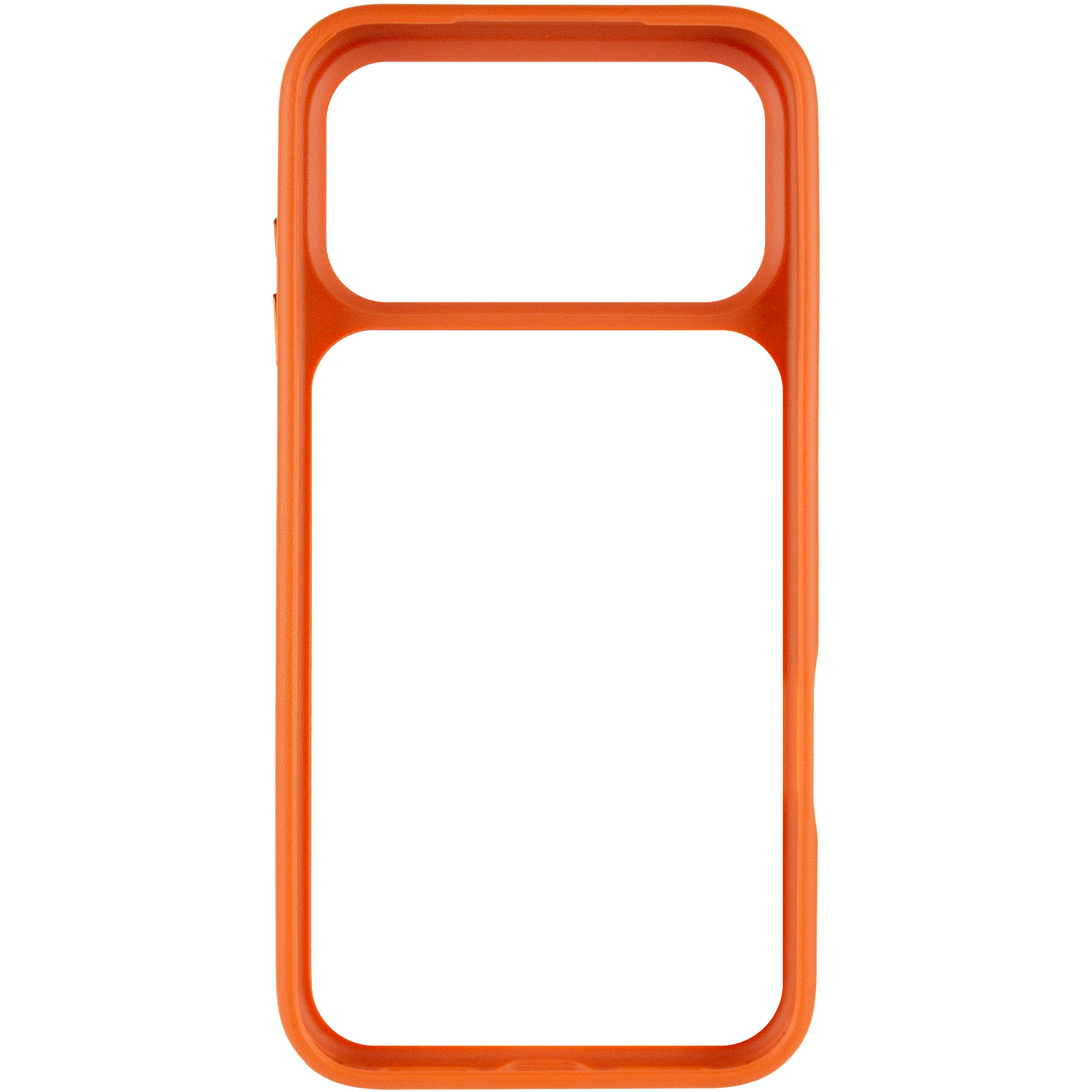 TPU+PC чехол Metal Buttons для Apple iPhone 17 Pro Max (6.9"), Оранжевый / Orange 2, TPU+PC, купить оптом с доставкой