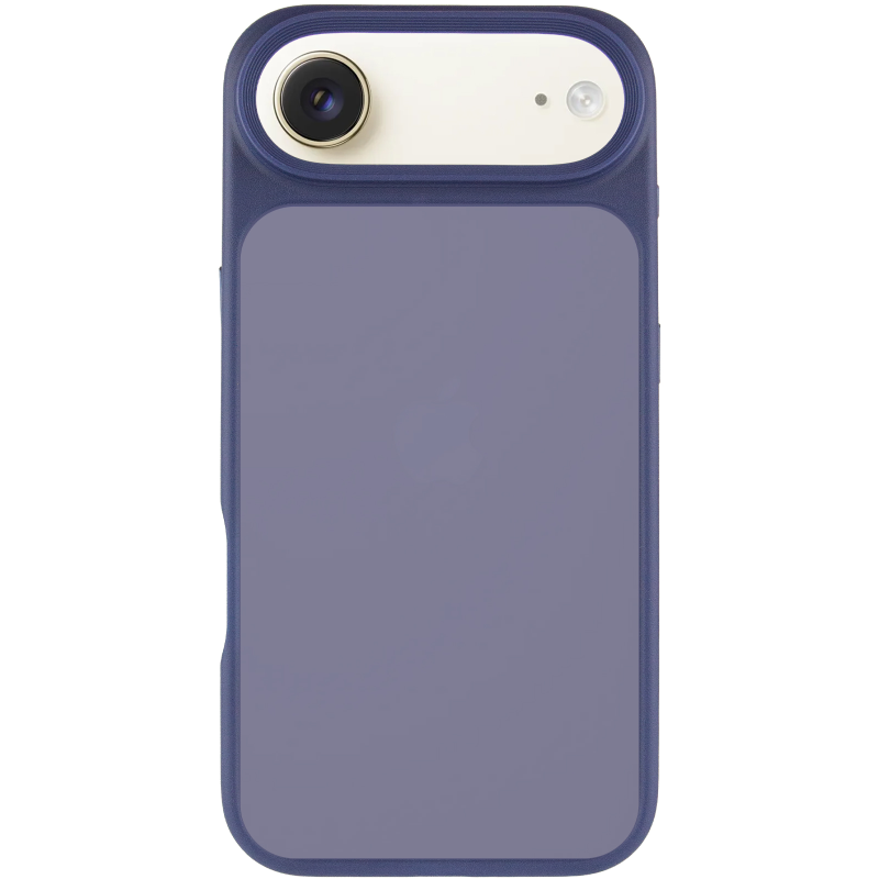 TPU+PC чохол Metal Buttons для Apple iPhone 17 Air (6.5"), Синій / Navy Blue 1, TPU+PC, купити оптом з доставкою