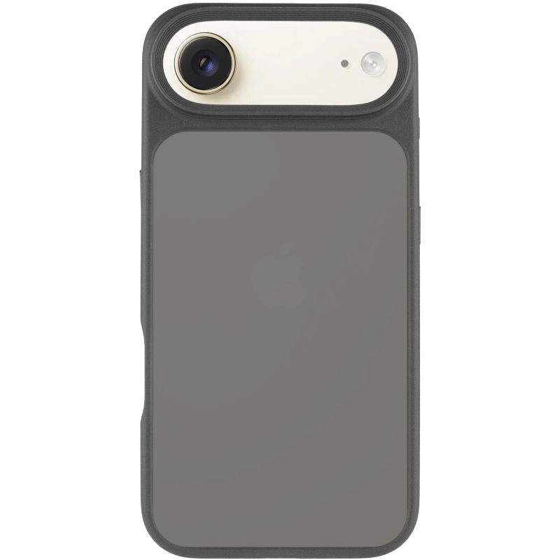 TPU+PC чохол Metal Buttons для Apple iPhone 17 Air (6.5"), Чорний / Black 1, TPU+PC, купити оптом з доставкою