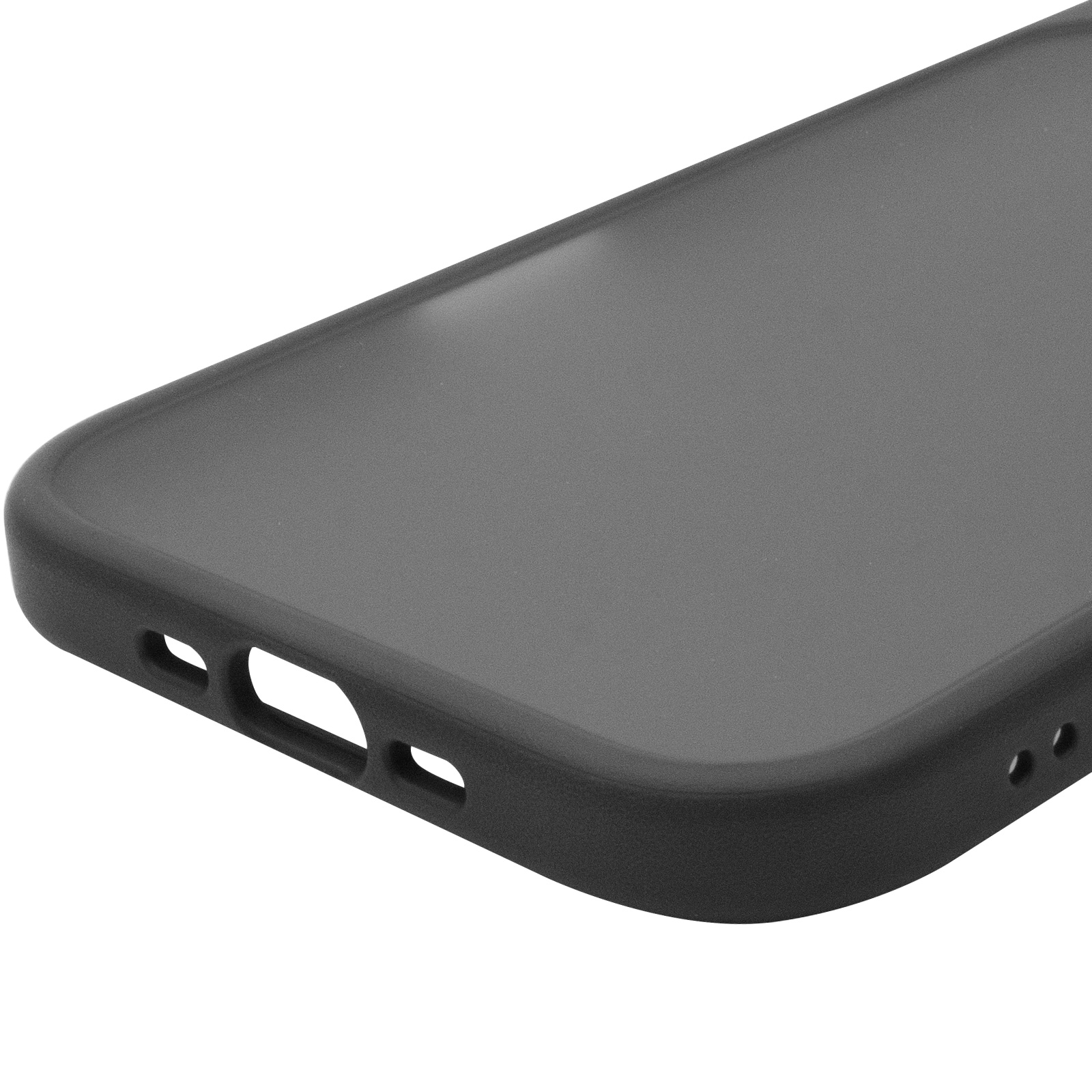 TPU+PC чохол Metal Buttons для Apple iPhone 17 Air (6.5"), Чорний / Black 4, TPU+PC, купити оптом з доставкою