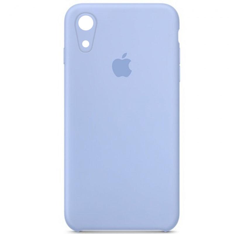 Чохол Silicone Case Square Full Camera Protective (AA) для Apple iPhone XR (6.1) | Мікрофібра на малюнкі №1