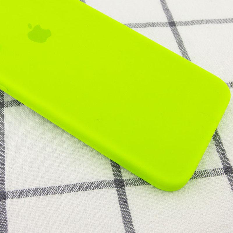 Чохол Silicone Case Square Full Camera Protective (AA) для Apple iPhone XR (6.1) | Мікрофібра на малюнкі №2