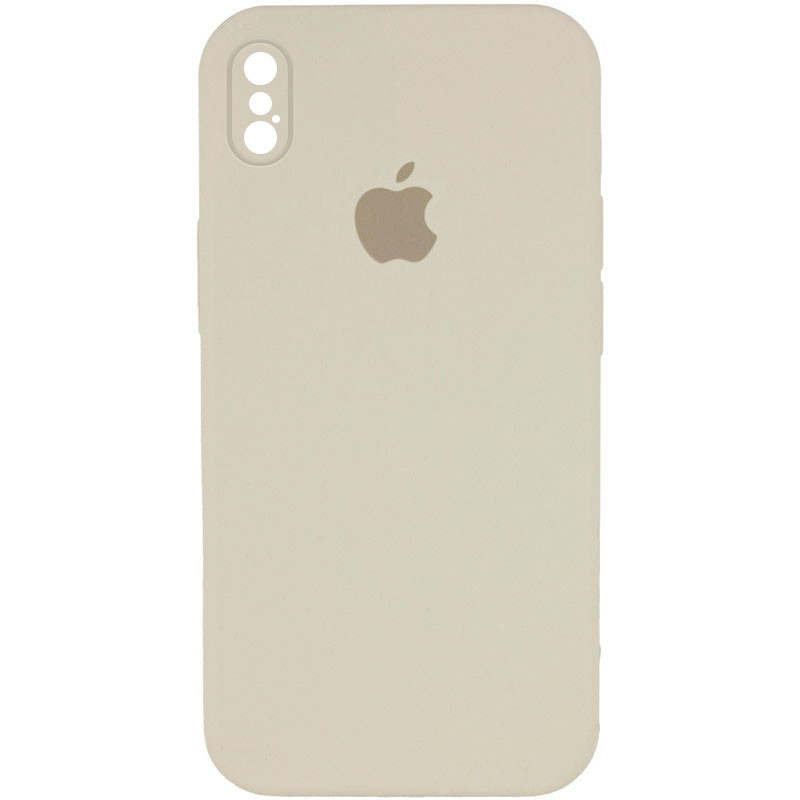 Чохол Silicone Case Square Full Camera Protective (AA) для Apple iPhone XS Max (6.5) | Мікрофібра Фотографія №1 Чохол Silicone Case Square Full Camera Protective (AA) для Apple iPhone XS Max (6.5) | Мікрофібра на малюнкі №1