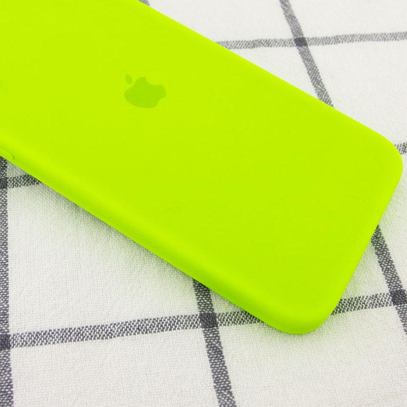 Чохол Silicone Case Square Full Camera Protective (AA) для Apple iPhone 11 Pro (5.8) | Мікрофібра на малюнкі №2