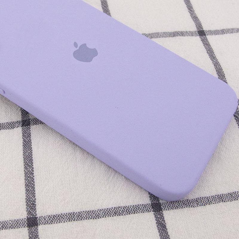 Чохол Silicone Case Square Full Camera Protective (AA) для Apple iPhone 11 Pro (5.8) | Мікрофібра на малюнкі №2
