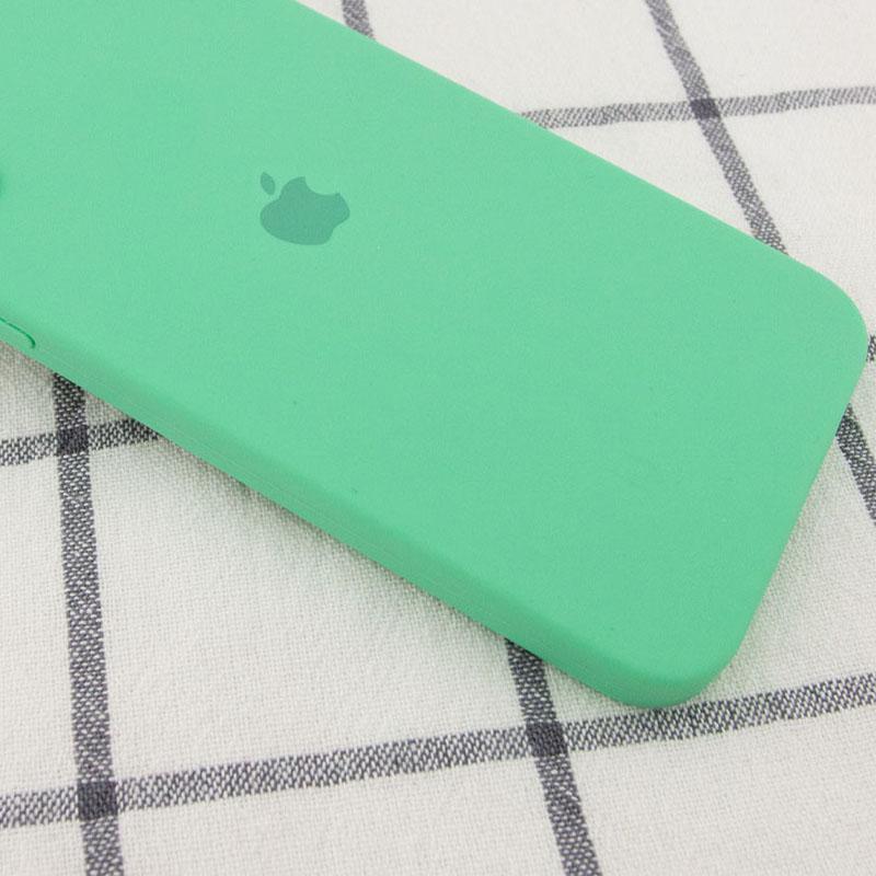 Чохол Silicone Case Square Full Camera Protective (AA) для Apple iPhone 11 Pro Max (6.5) | Мікрофібра на малюнкі №2