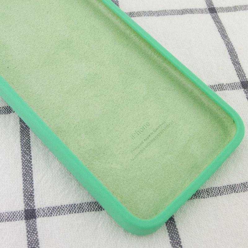 Чохол Silicone Case Square Full Camera Protective (AA) для Apple iPhone 11 Pro Max (6.5) | Мікрофібра на малюнкі №3