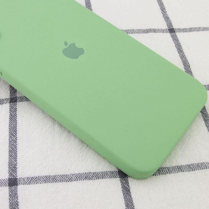 Чохол Silicone Case Square Full Camera Protective (AA) для Apple iPhone 11 Pro Max (6.5) | Мікрофібра на малюнкі №2