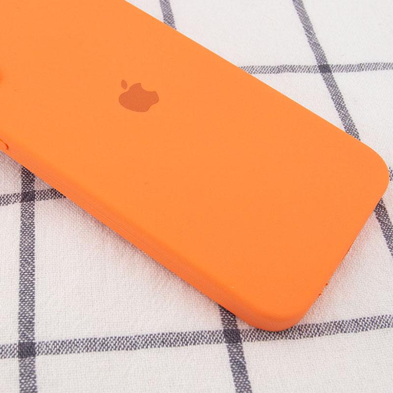 Чохол Silicone Case Square Full Camera Protective (AA) для Apple iPhone 11 Pro Max (6.5) | Мікрофібра на малюнкі №2