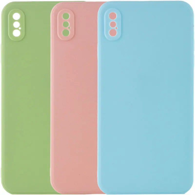 Силіконовий чохол Candy Full Camera для Apple iPhone XS Max (6.5"), TPU, купити оптом з доставкою