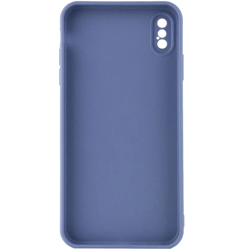 Силіконовий чохол Candy Full Camera для Apple iPhone XS Max (6.5"), Блакитний / Mist blue 1, TPU, купити оптом з доставкою