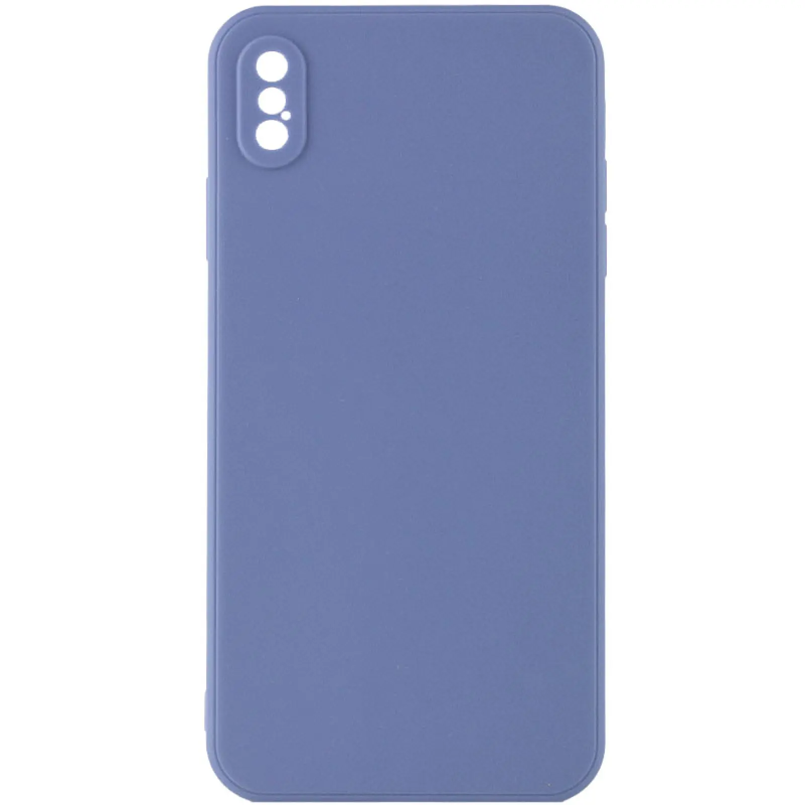 Силіконовий чохол Candy Full Camera для Apple iPhone XS Max (6.5"), Блакитний / Mist blue, TPU, купити оптом з доставкою