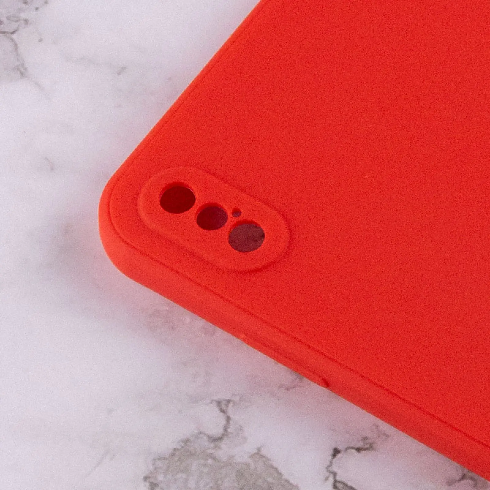 Силіконовий чохол Candy Full Camera для Apple iPhone XS Max (6.5"), Червоний / Red 2, TPU, купити оптом з доставкою