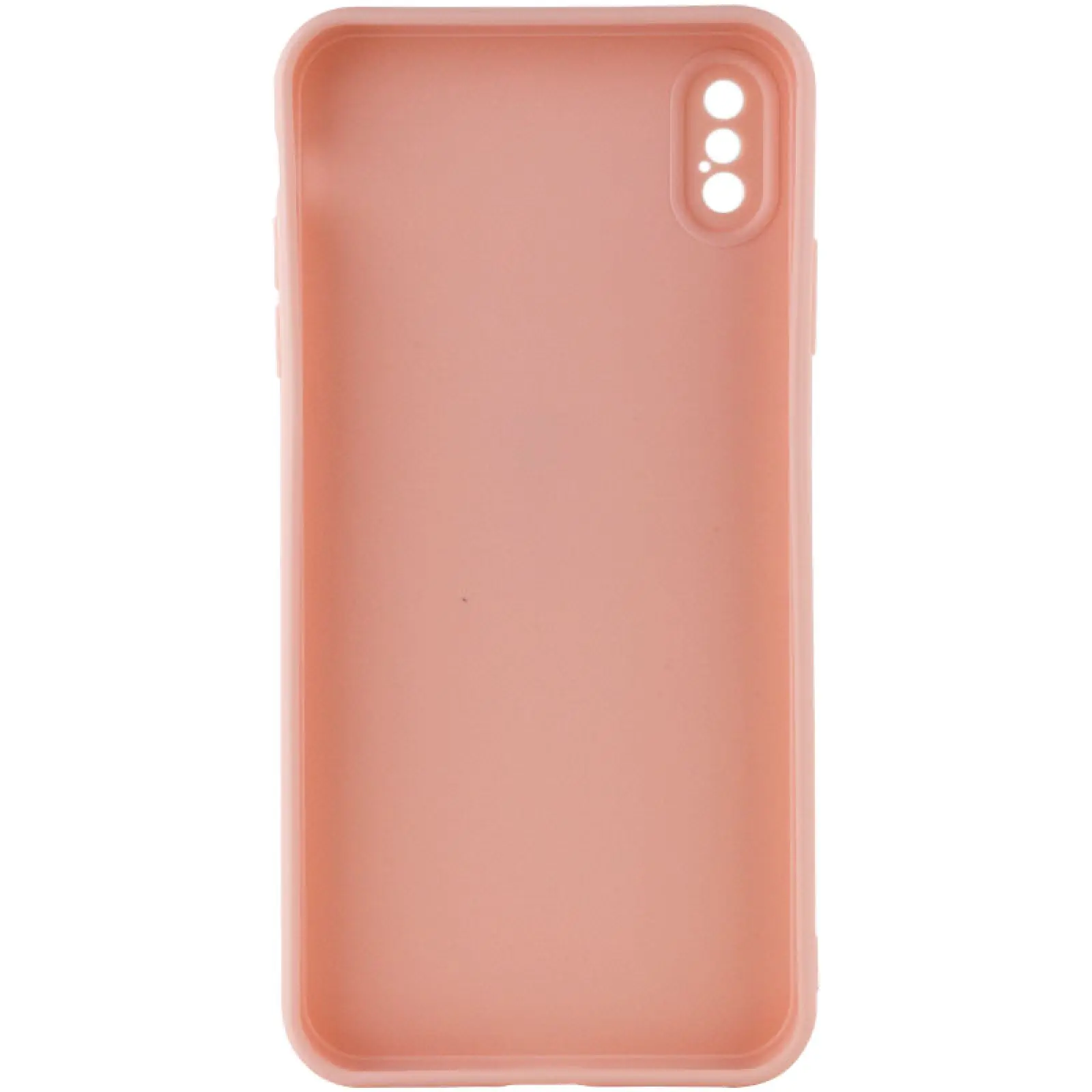 Силіконовий чохол Candy Full Camera для Apple iPhone XS Max (6.5"), Рожевий / Pink Sand 1, TPU, купити оптом з доставкою