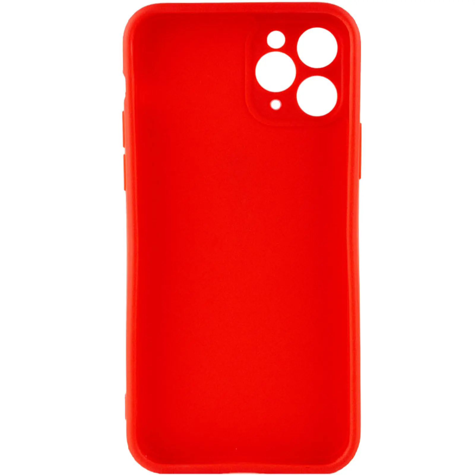 Силиконовый чехол Candy Full Camera для Apple iPhone 11 Pro (5.8"), Красный / Red 1, TPU, купить оптом с доставкой
