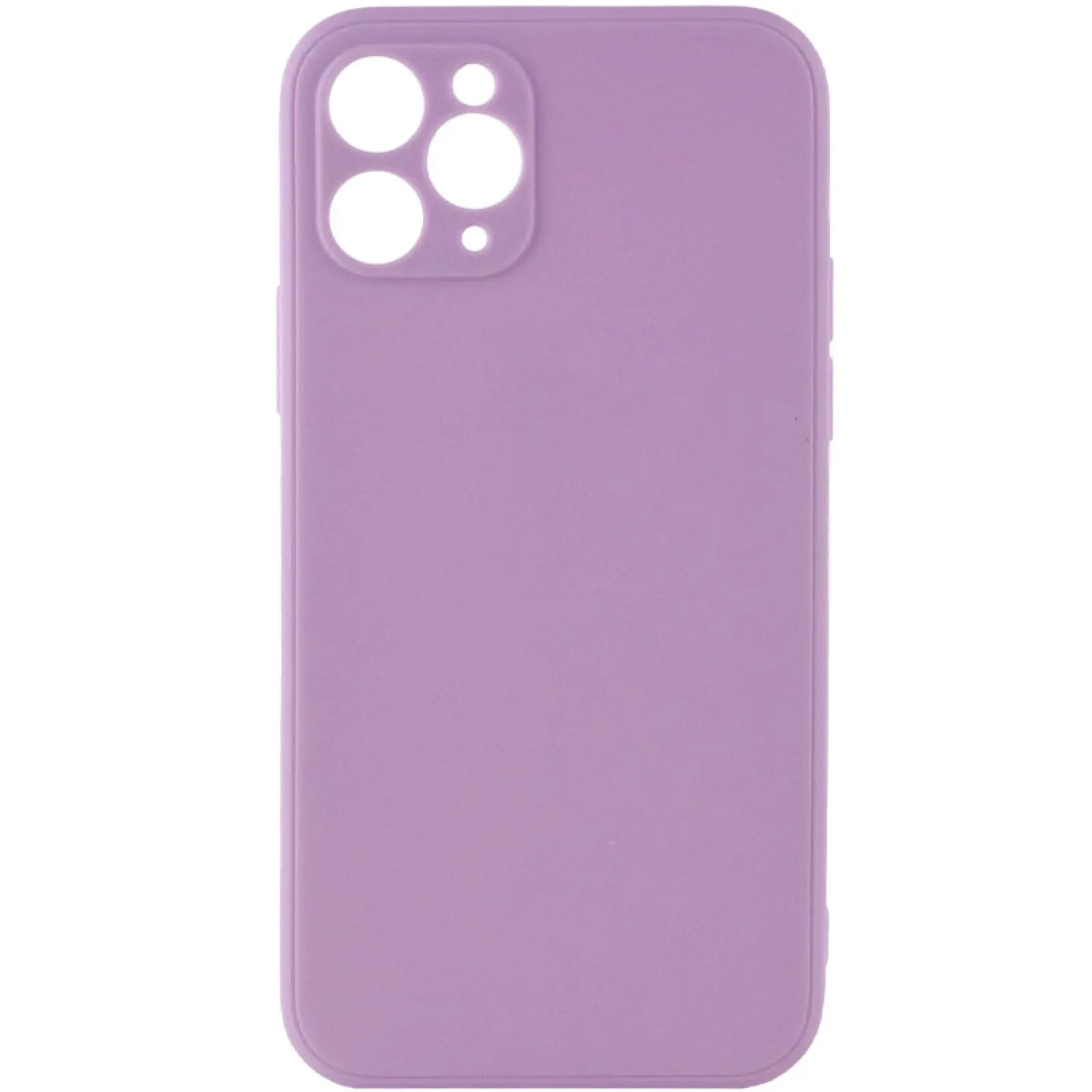 Силиконовый чехол Candy Full Camera для Apple iPhone 11 Pro Max (6.5"), Сиреневый / Dasheen, TPU, купить оптом с доставкой