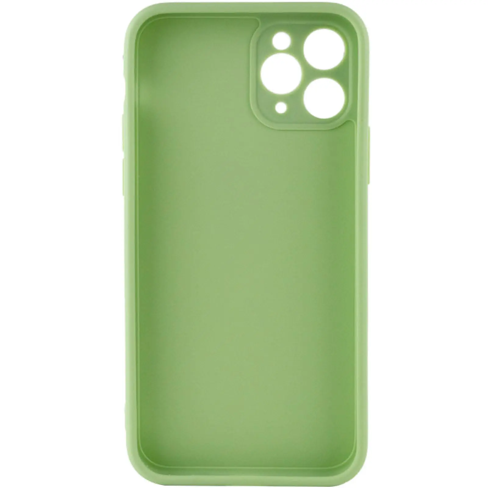 Силиконовый чехол Candy Full Camera для Apple iPhone 11 Pro Max (6.5"), Фисташковый 1, TPU, купить оптом с доставкой