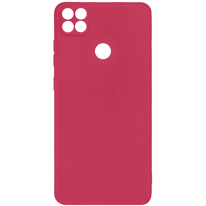 Силіконовий чохол Candy Full Camera для Xiaomi Redmi 9C, Бордовий / Burgundy, TPU, купити оптом з доставкою
