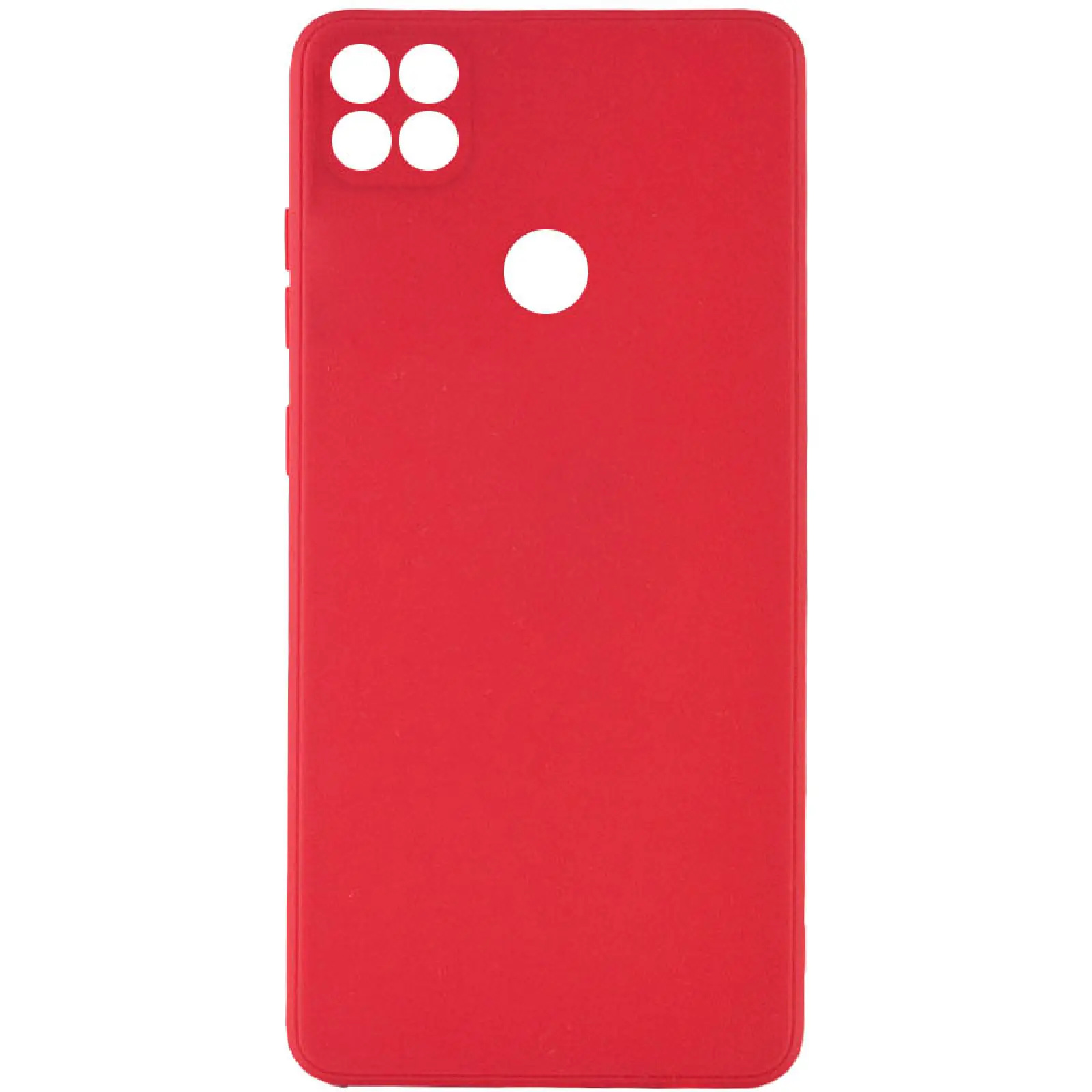 Силиконовый чехол Candy Full Camera для Xiaomi Redmi 9C, Красный / Camellia, TPU, купить оптом с доставкой