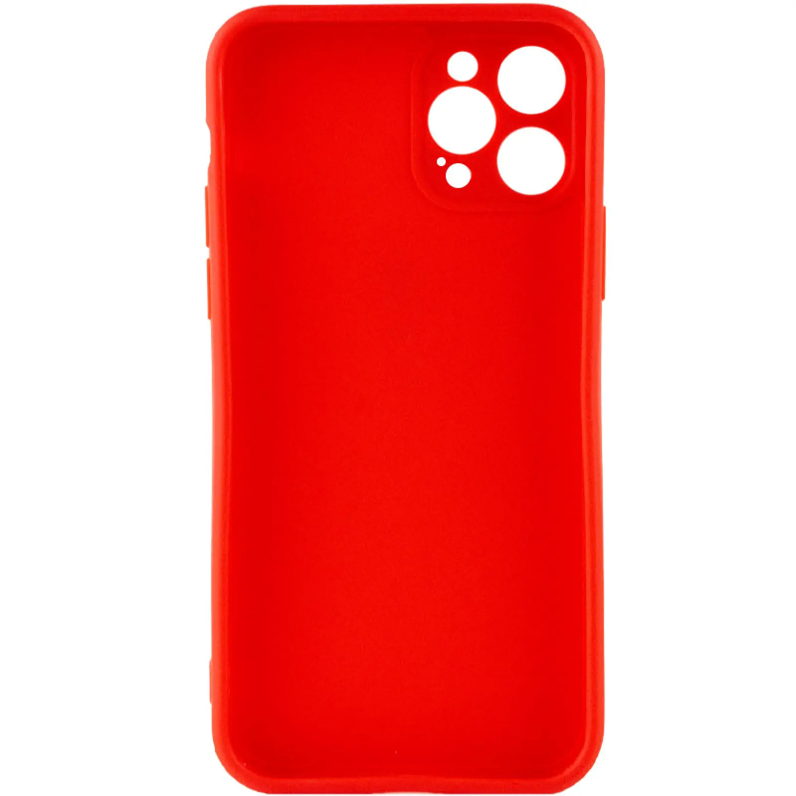 Силиконовый чехол Candy Full Camera для Apple iPhone 12 Pro (6.1"), Красный / Red 1, TPU, купить оптом с доставкой
