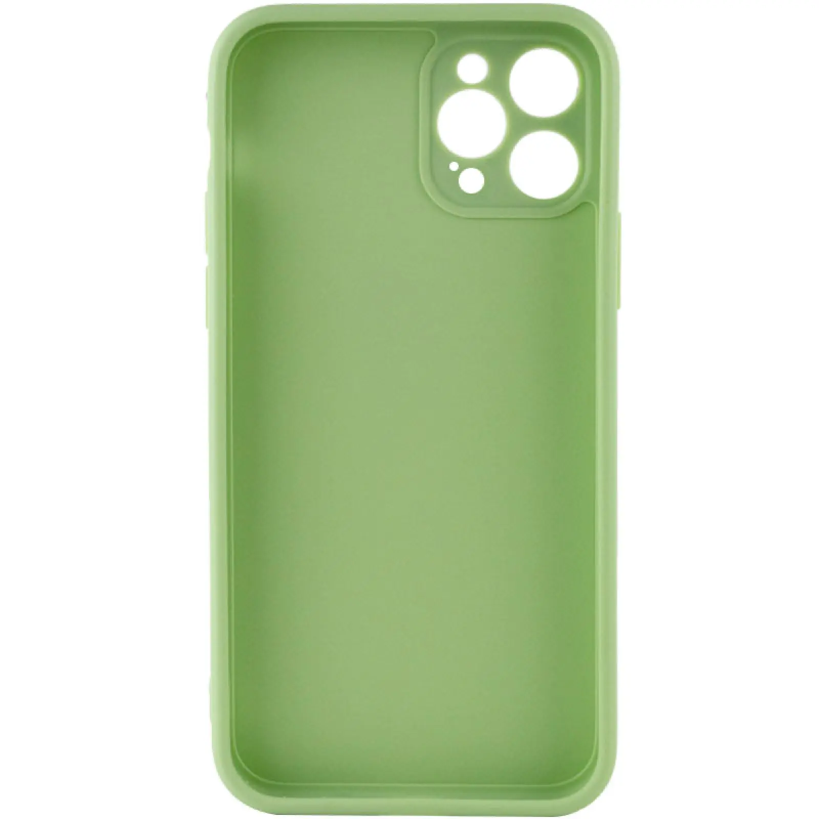 Силиконовый чехол Candy Full Camera для Apple iPhone 12 Pro (6.1"), Фисташковый 1, TPU, купить оптом с доставкой