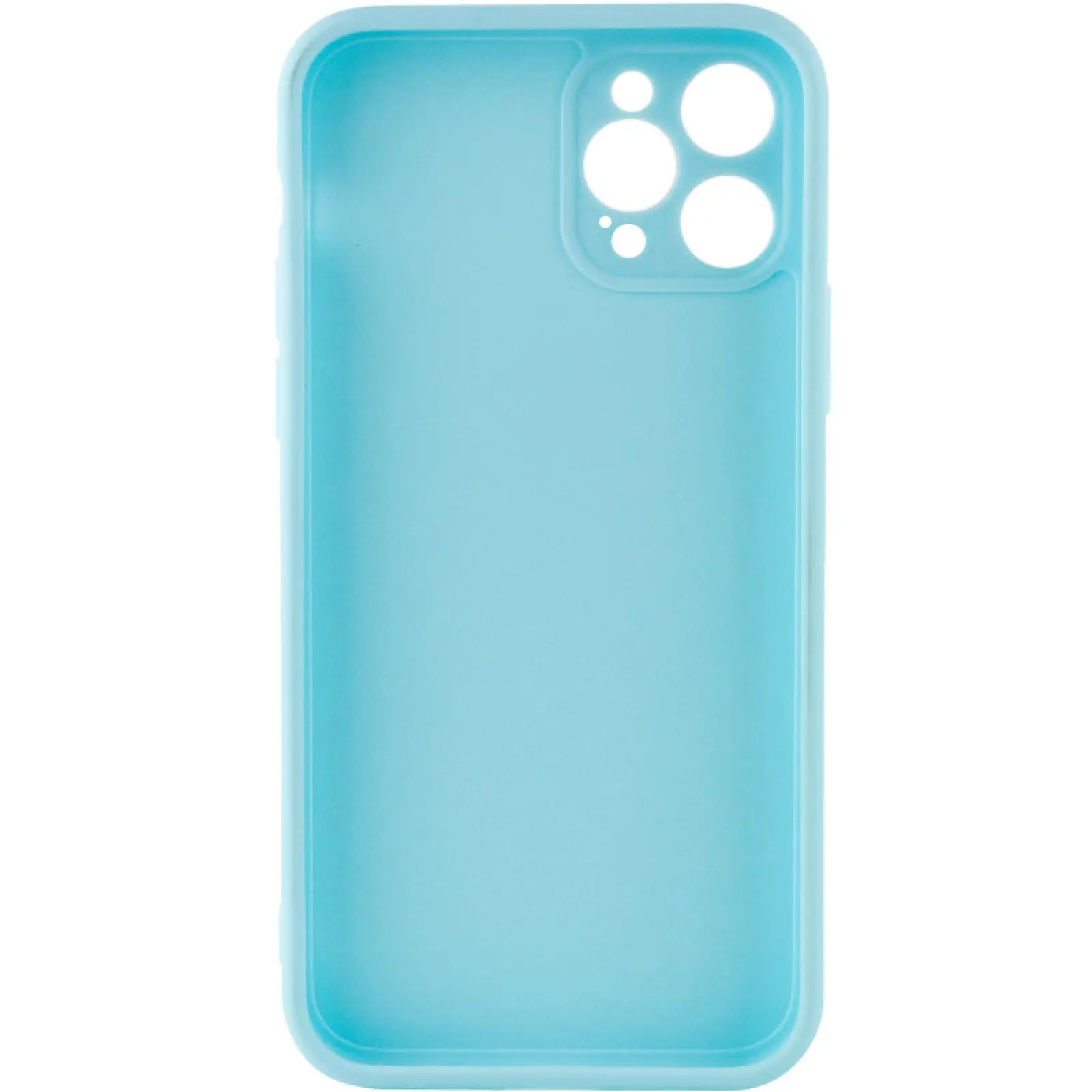 Силиконовый чехол Candy Full Camera для Apple iPhone 12 Pro Max (6.7"), Бирюзовый / Turquoise 1, TPU, купить оптом с доставкой