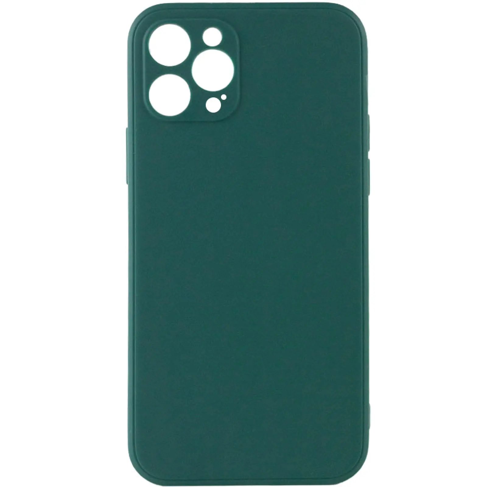 Силиконовый чехол Candy Full Camera для Apple iPhone 12 Pro Max (6.7"), Зеленый / Forest green, TPU, купить оптом с доставкой