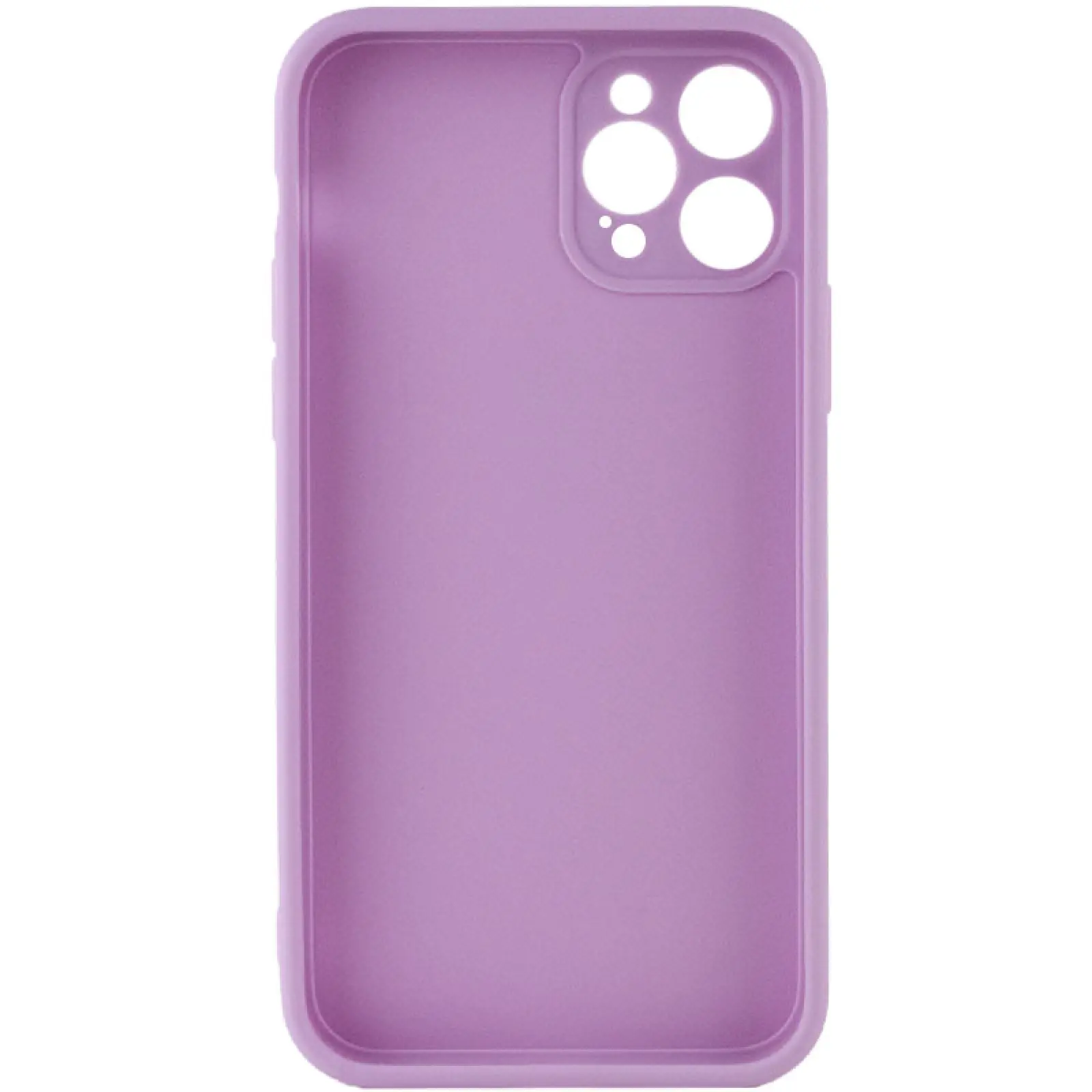 Силиконовый чехол Candy Full Camera для Apple iPhone 12 Pro Max (6.7"), Сиреневый / Dasheen 1, TPU, купить оптом с доставкой