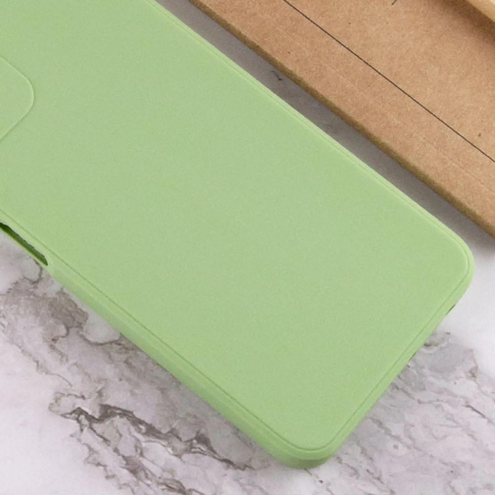 Силиконовый чехол Candy Full Camera для Xiaomi Redmi Note 12 4G, Фисташковый 2, TPU, купить оптом с доставкой