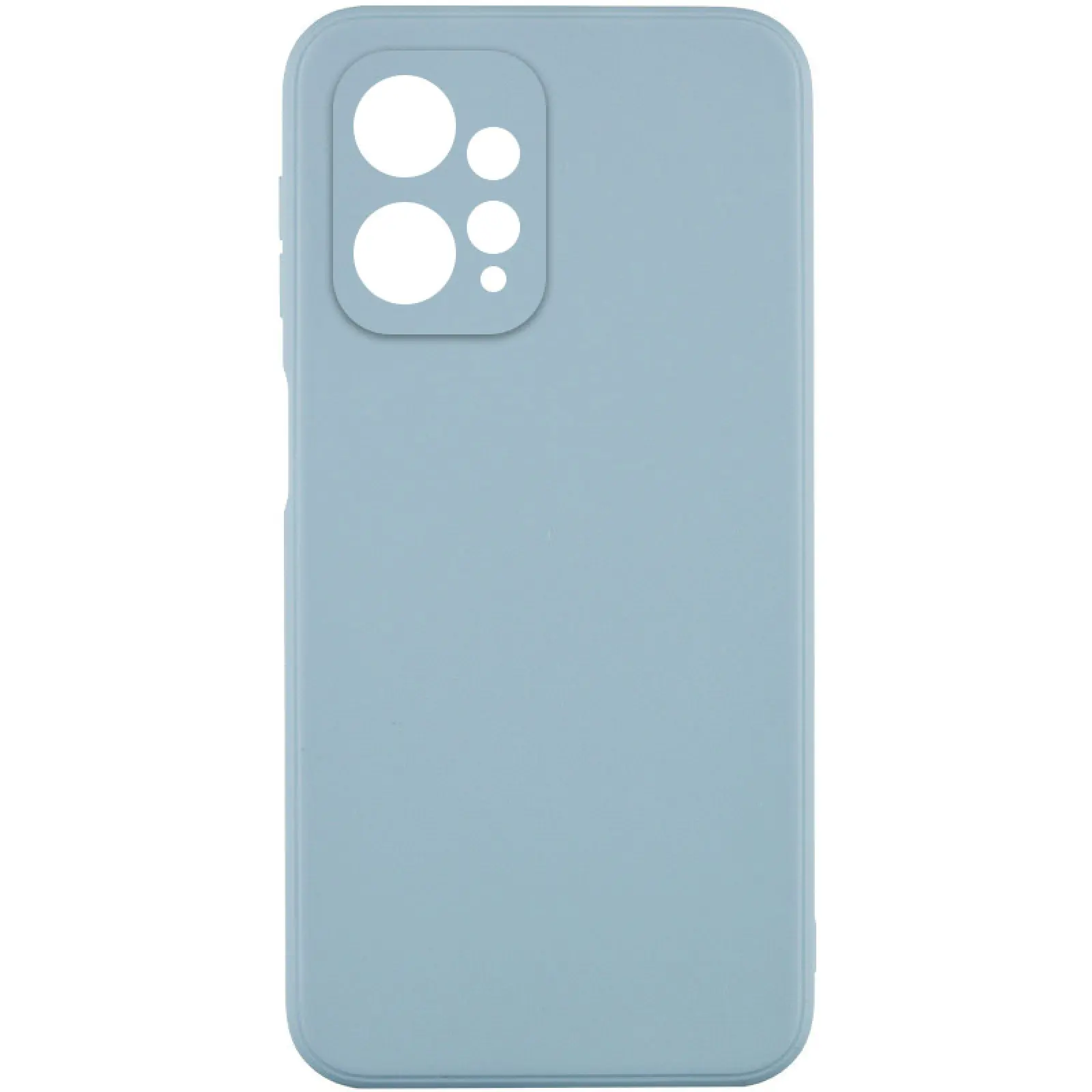 Силиконовый чехол Candy Full Camera для Xiaomi Redmi Note 12 4G, Серый / Smoky Gray, TPU, купить оптом с доставкой