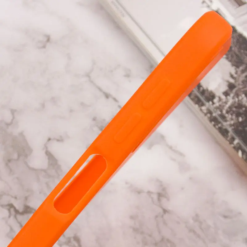 Силиконовый чехол Candy Full Camera для Samsung Galaxy A25 5G, Оранжевый / Orange 3, TPU, купить оптом с доставкой