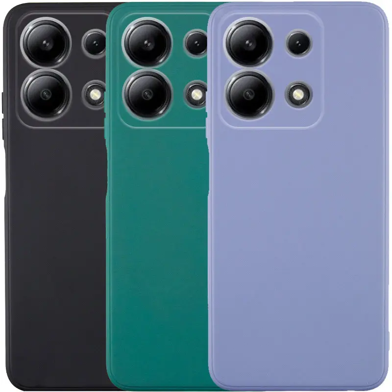 Силіконовий чохол Candy Full Camera для Xiaomi Redmi Note 13 4G, TPU, купити оптом з доставкою