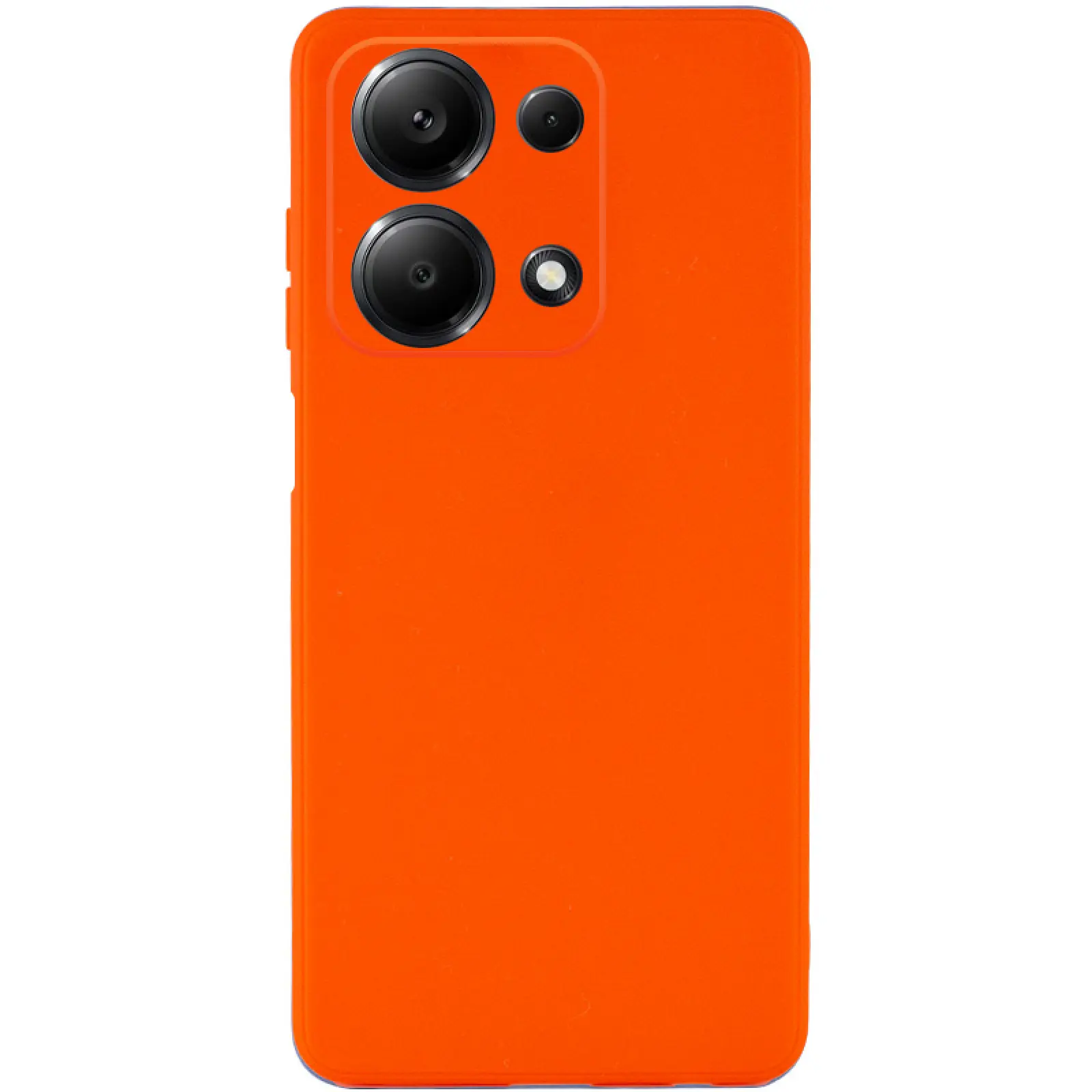 Силіконовий чохол Candy Full Camera для Xiaomi Redmi Note 13 4G, Помаранчевий / Orange, TPU, купити оптом з доставкою