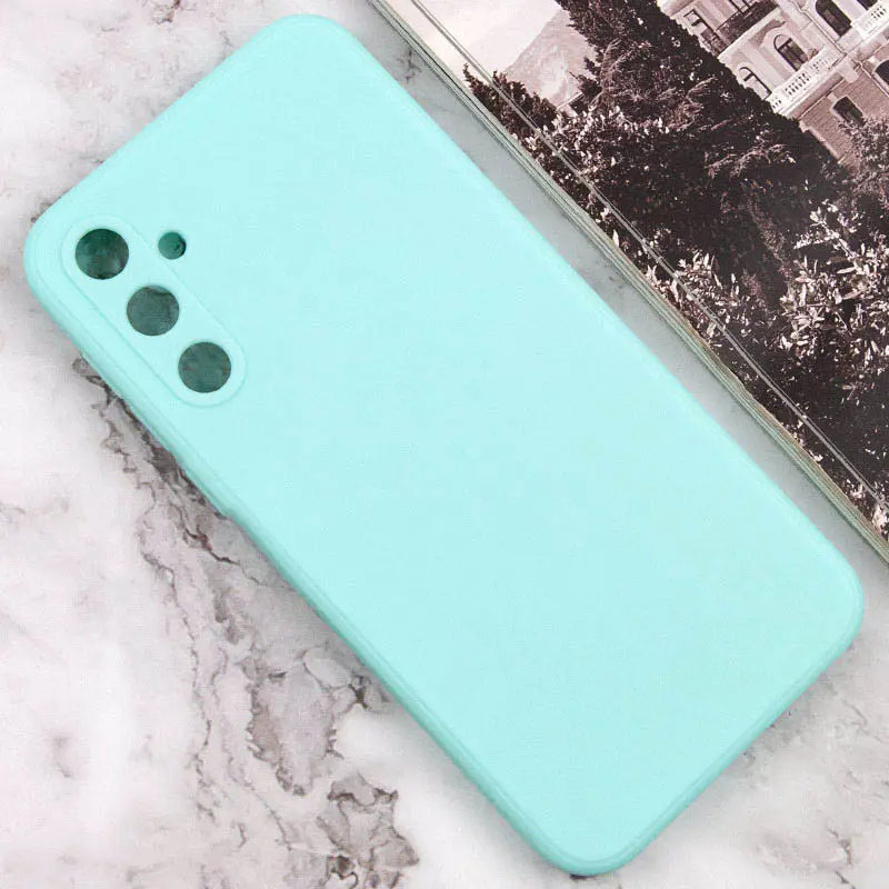 Силиконовый чехол Candy Full Camera для Samsung Galaxy A55, Зеленый / Menthol 1, TPU, купить оптом с доставкой