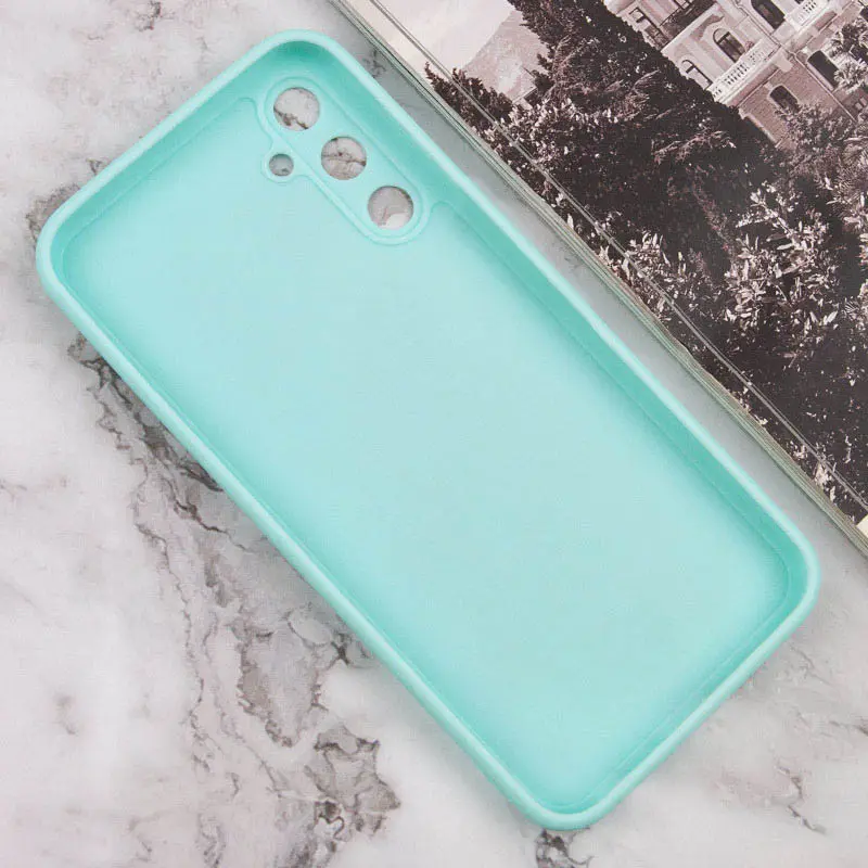 Силиконовый чехол Candy Full Camera для Samsung Galaxy A55, Зеленый / Menthol 2, TPU, купить оптом с доставкой