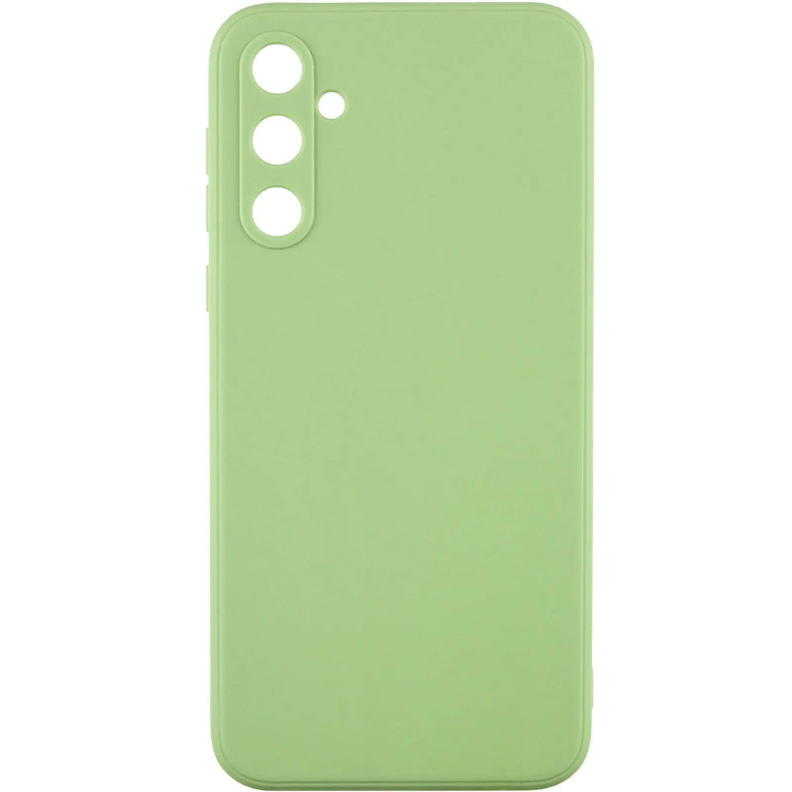 Силиконовый чехол Candy Full Camera для Samsung Galaxy A55, Фисташковый, TPU, купить оптом с доставкой