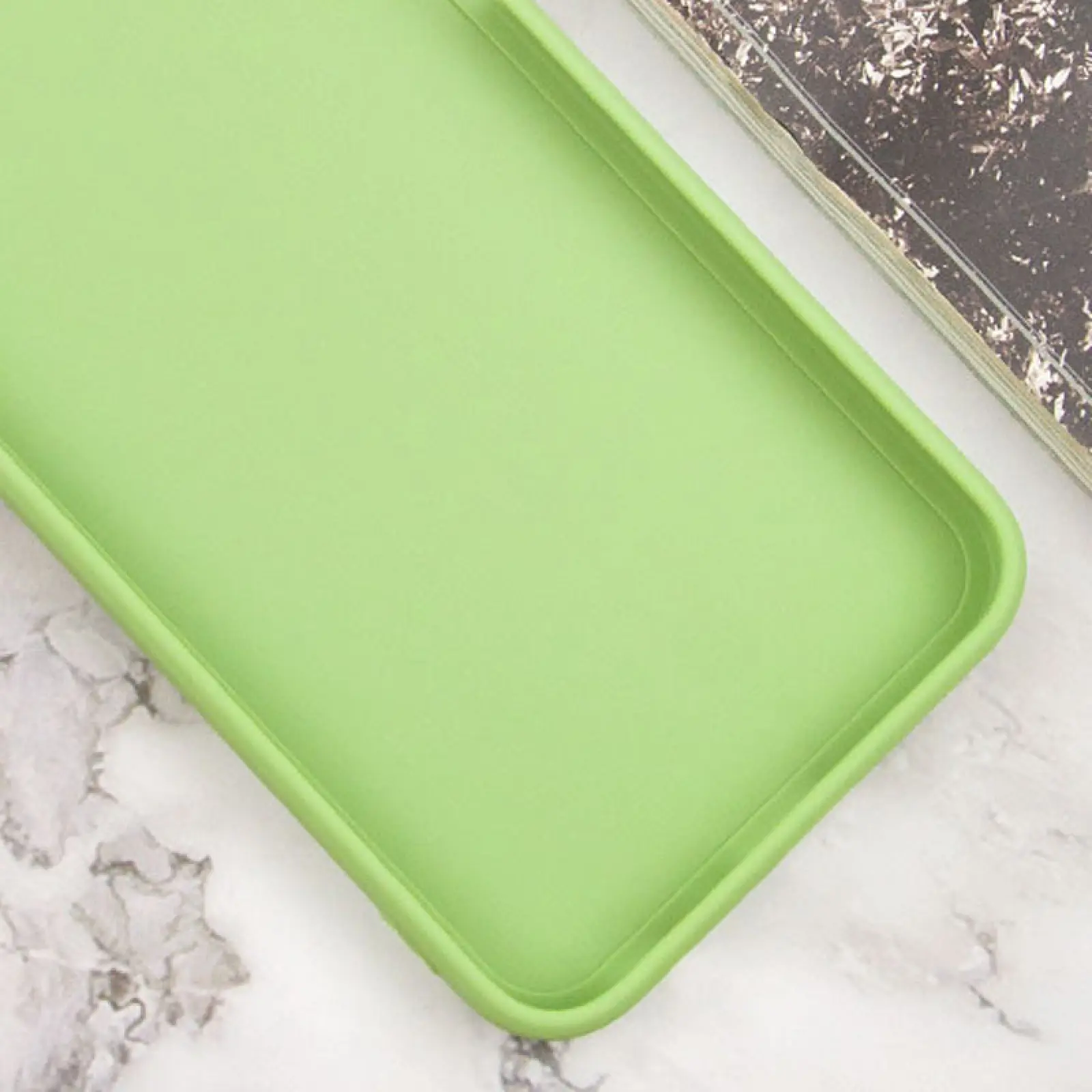 Силиконовый чехол Candy Full Camera для Samsung Galaxy A55, Фисташковый 2, TPU, купить оптом с доставкой