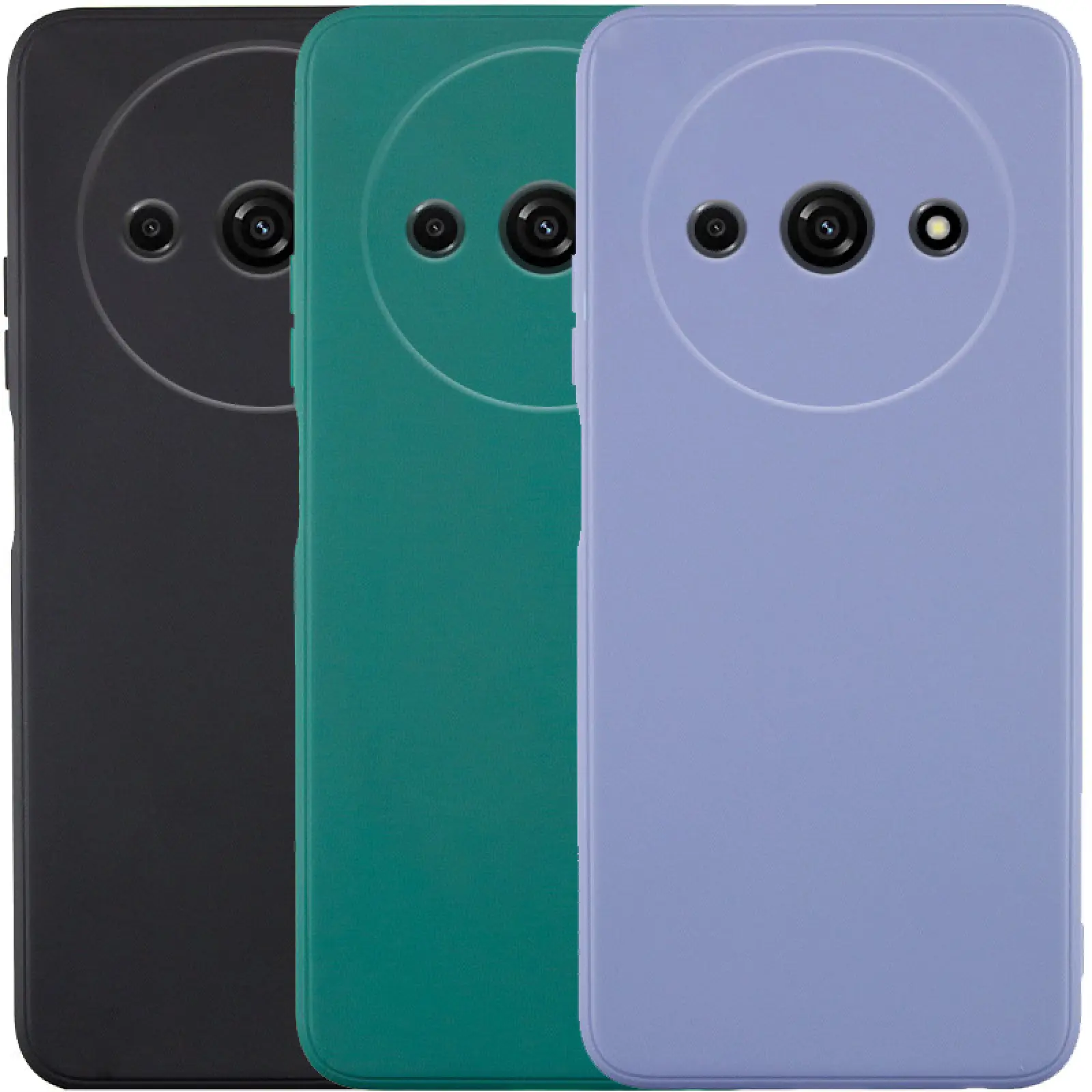 Силіконовий чохол Candy Full Camera для Xiaomi Redmi A3, TPU, купити оптом з доставкою