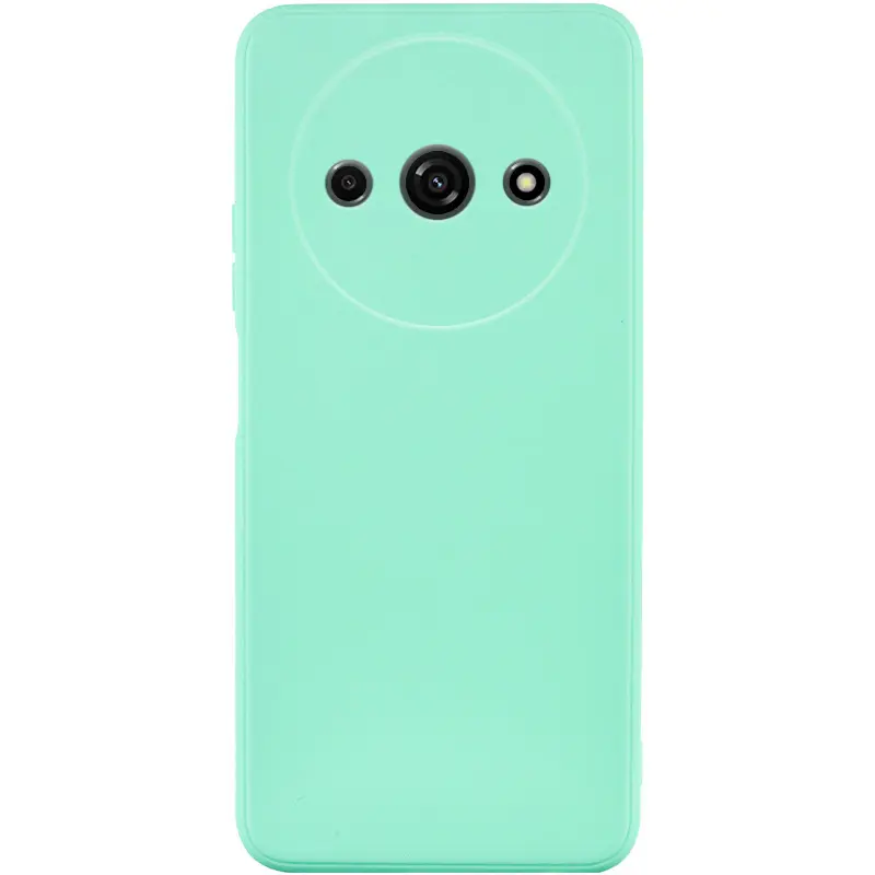 Силіконовий чохол Candy Full Camera для Xiaomi Redmi A3, Зелений / Menthol, TPU, купити оптом з доставкою
