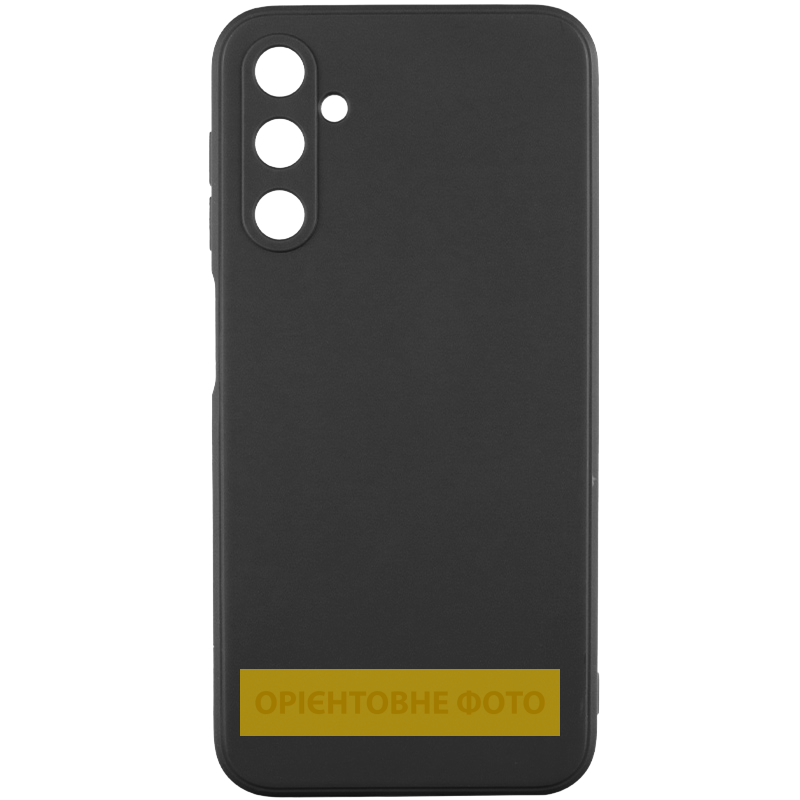 Силіконовий чохол Candy Full Camera для Samsung Galaxy A16 4G/5G, Чорний / Black, TPU, купити оптом з доставкою