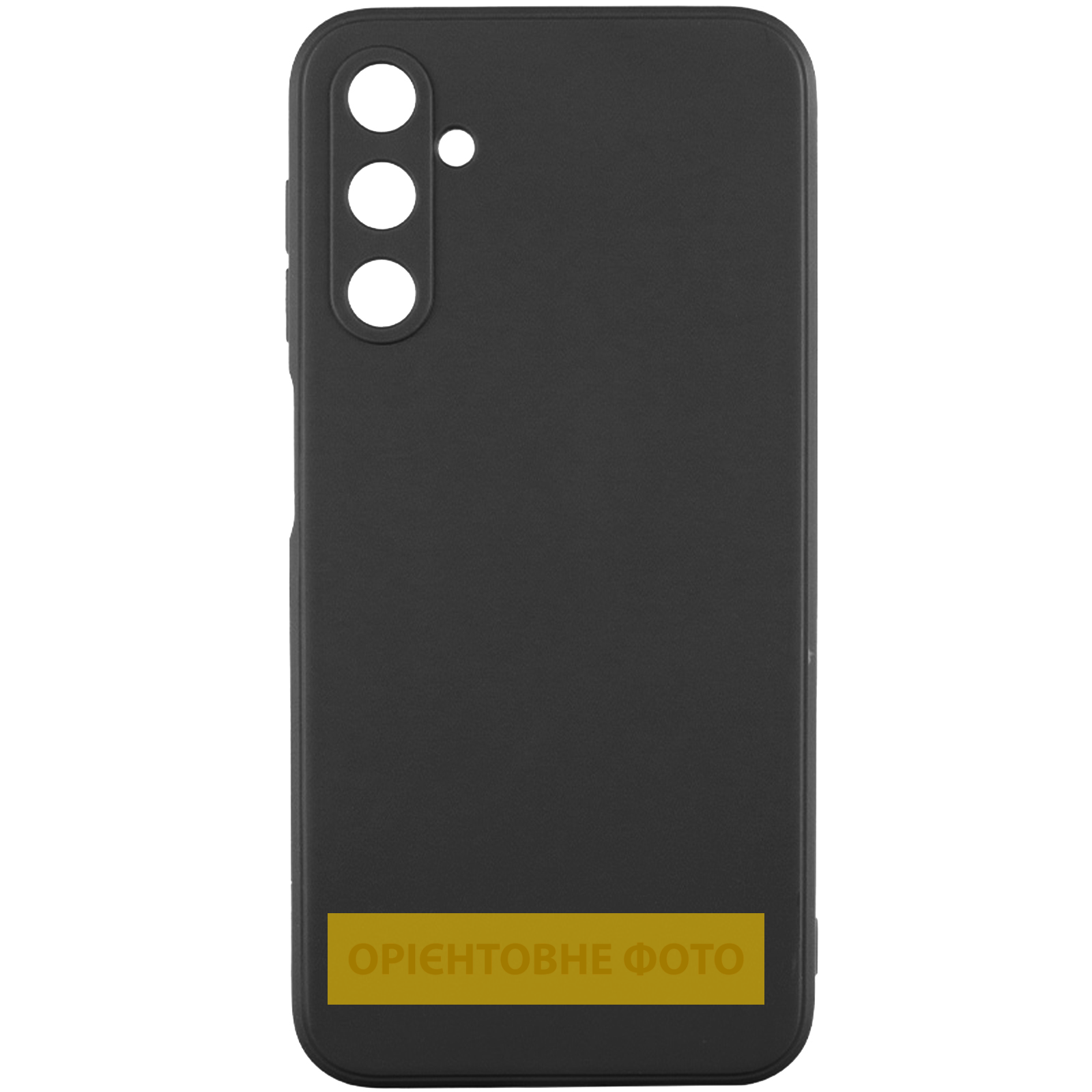 Силіконовий чохол Candy Full Camera для Samsung Galaxy A16 4G/5G, Чорний / Black, TPU, купити оптом з доставкою