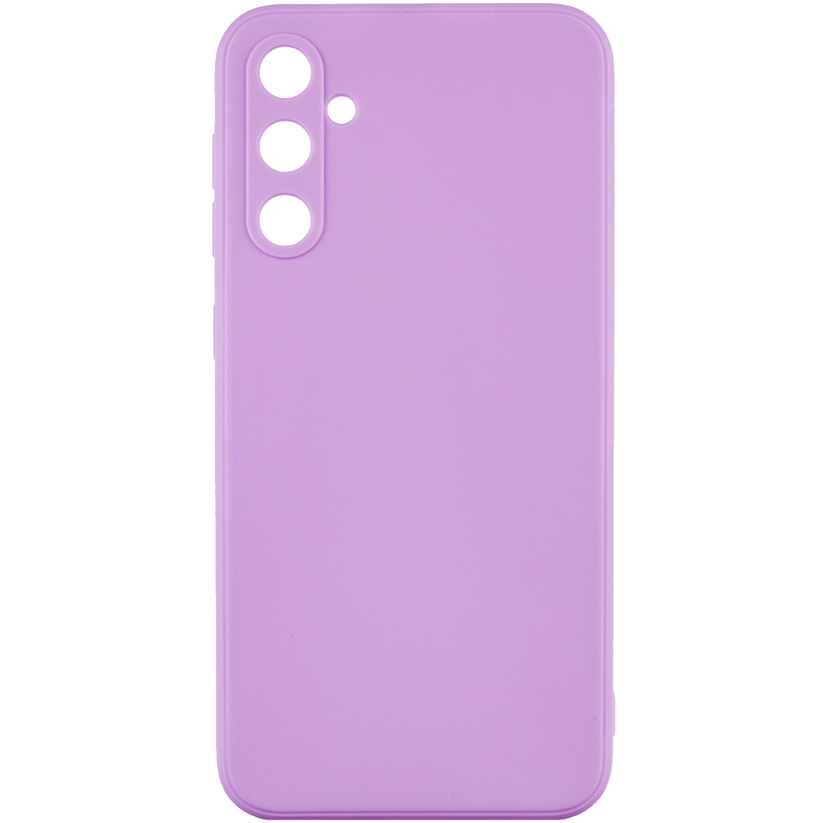 Силіконовий чохол Candy Full Camera для Samsung Galaxy A36 5G, Бузковий / Dasheen, TPU, купити оптом з доставкою