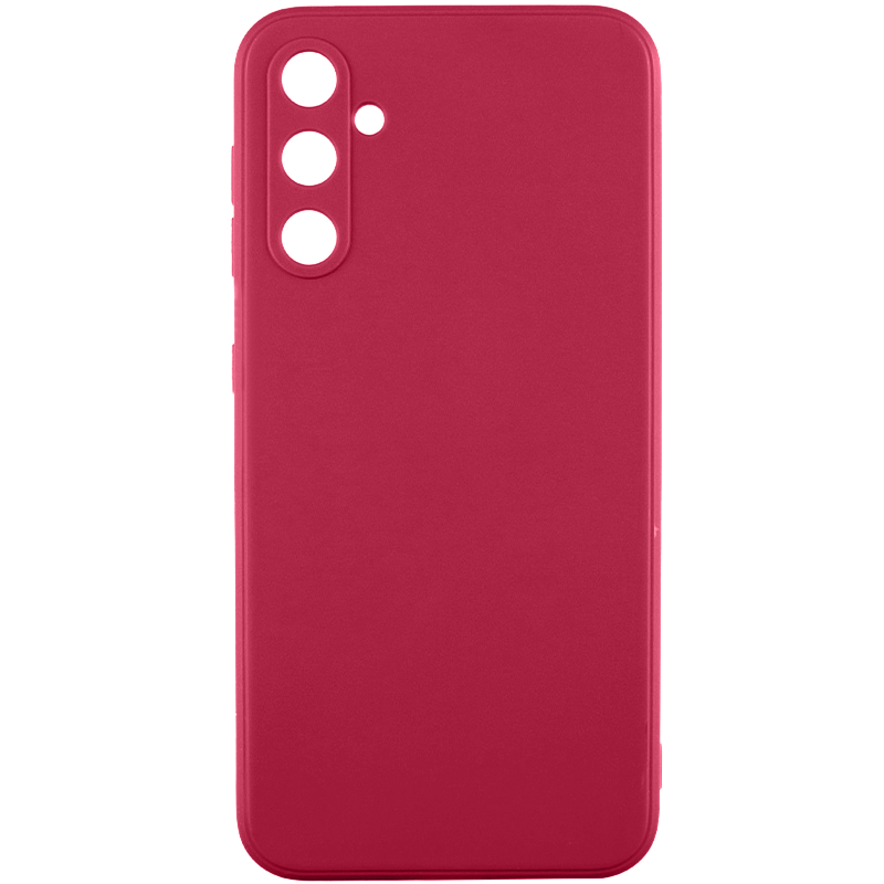 Силіконовий чохол Candy Full Camera для Samsung Galaxy A36 5G, Бордовий / Burgundy, TPU, купити оптом з доставкою