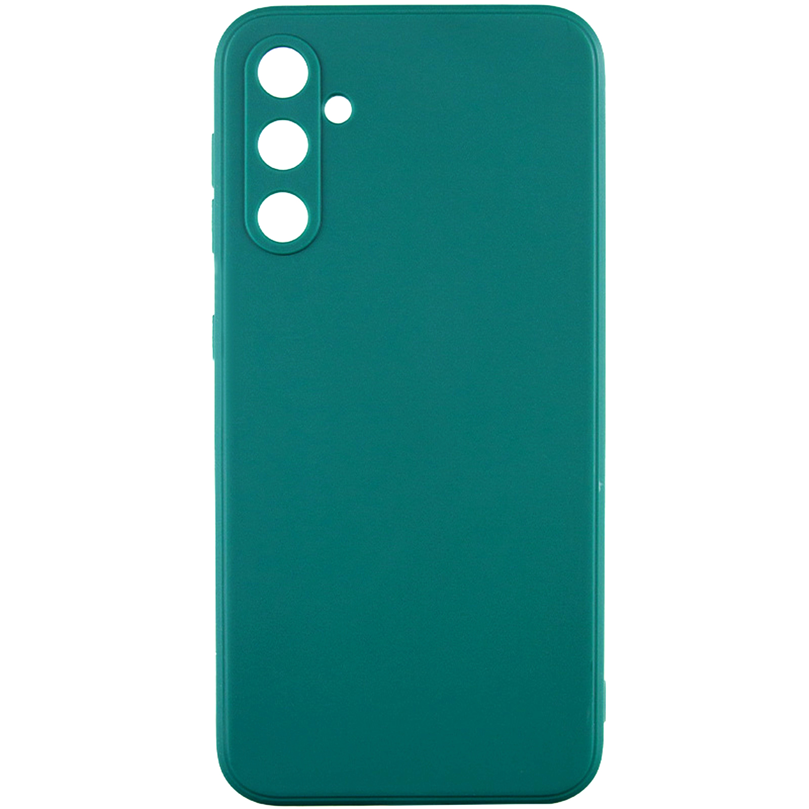 Силіконовий чохол Candy Full Camera для Samsung Galaxy A56 5G, Зелений / Dark green, TPU, купити оптом з доставкою