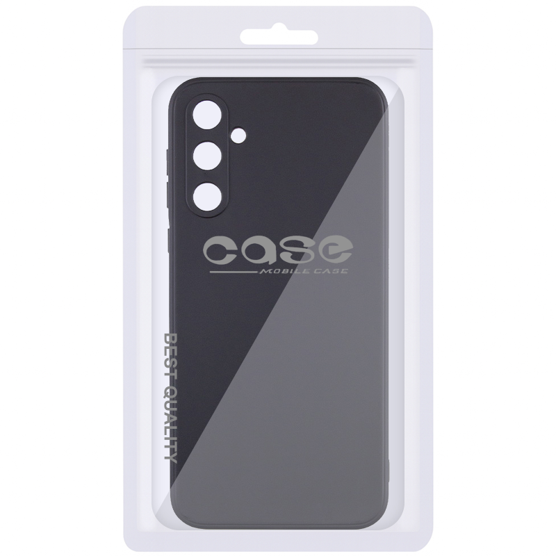 Силіконовий чохол Candy Full Camera для Samsung Galaxy A56 5G, Чорний / Black 1, TPU, купити оптом з доставкою
