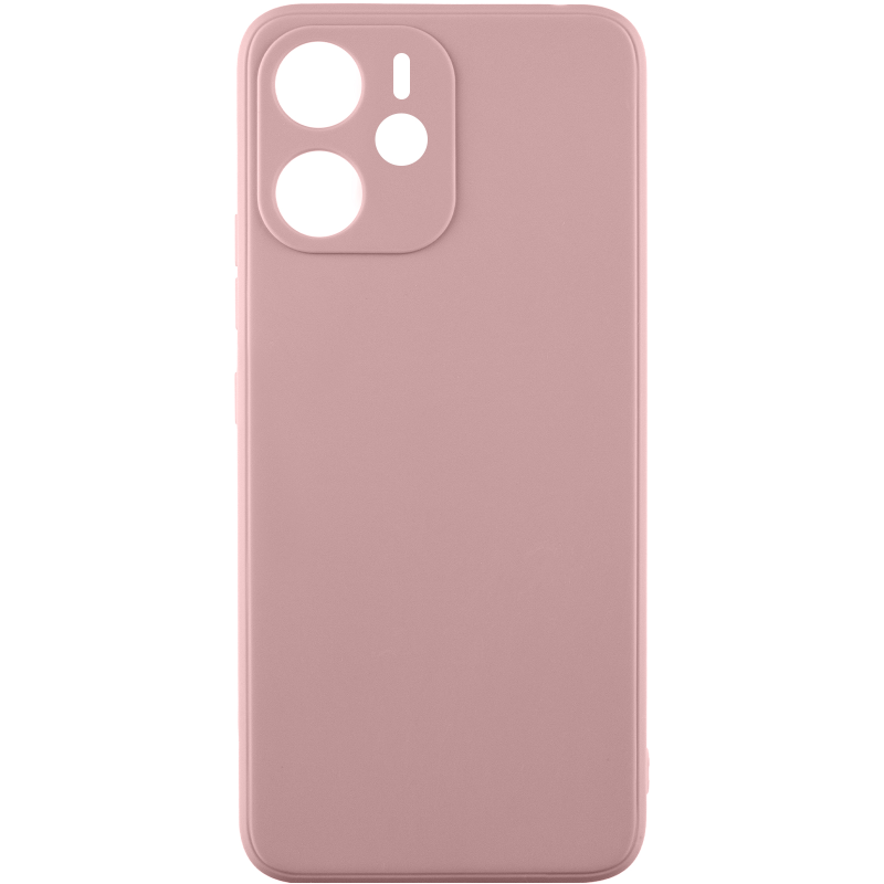 Силіконовий чохол Candy Full Camera для Xiaomi Redmi Note 14 4G (Europe version), Рожевий / Pink Sand, TPU, купити оптом з доставкою
